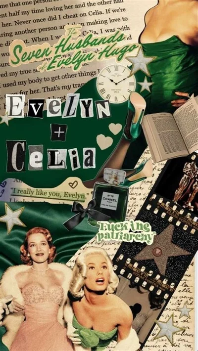 Evelyn Hugo and Celia St. James