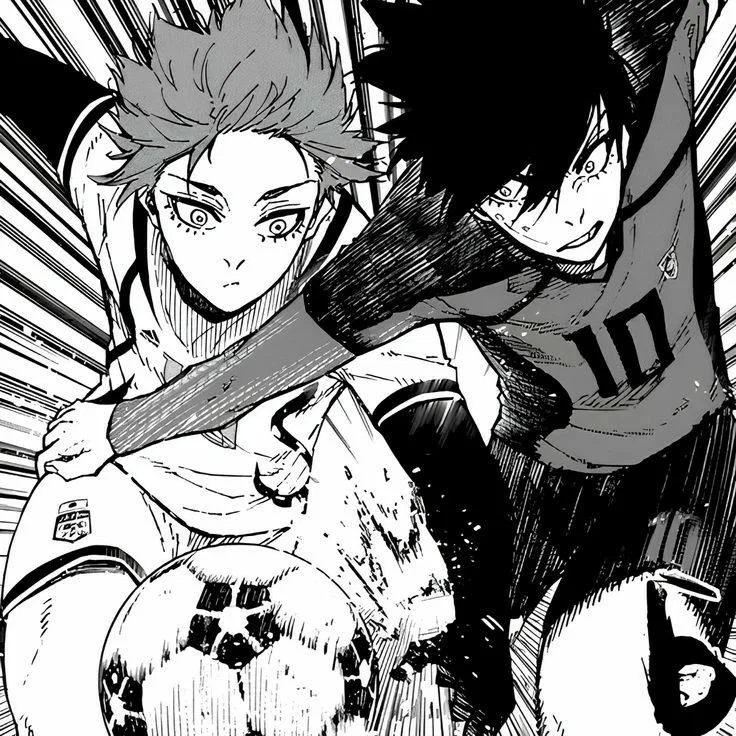 Itoshi Sae and Itoshi Rin