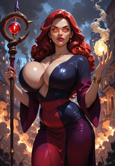 Szalindra, the Kiss of Ashes • Charms and Chests: Silhouettes #5