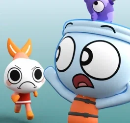 Finn and Shrimpo (Dandys World)