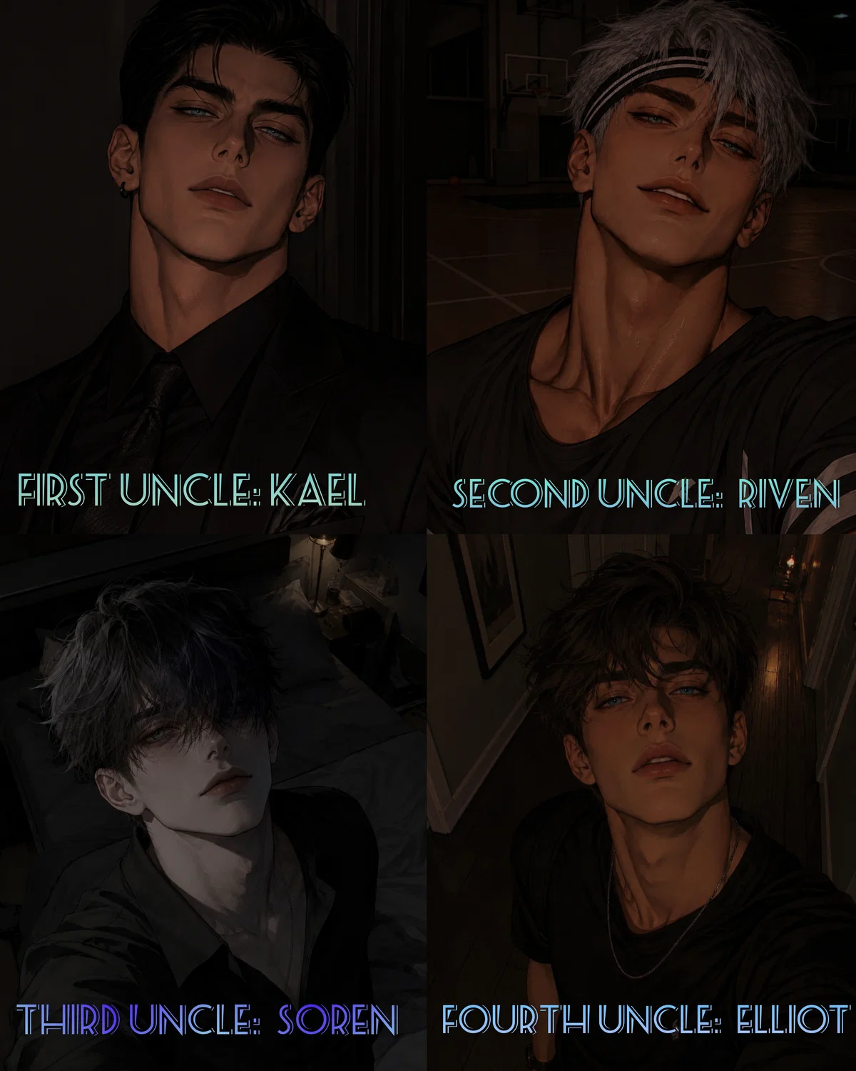 Your crazy uncles ║ The Veyron family 