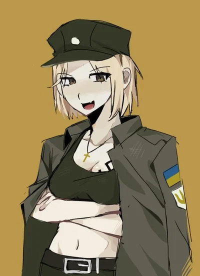 Former soldier Marichka