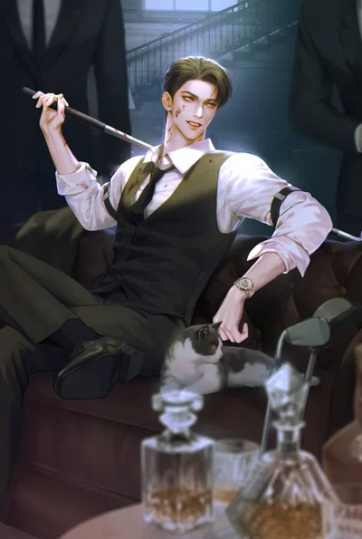 Lucien Devereaux | Entering the wrong room....