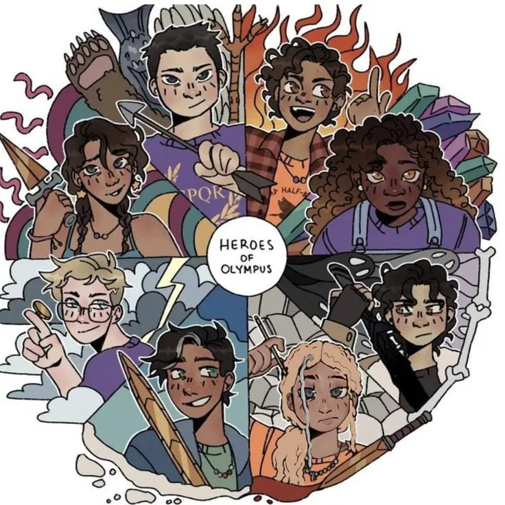 Heroes of Olympus + some others