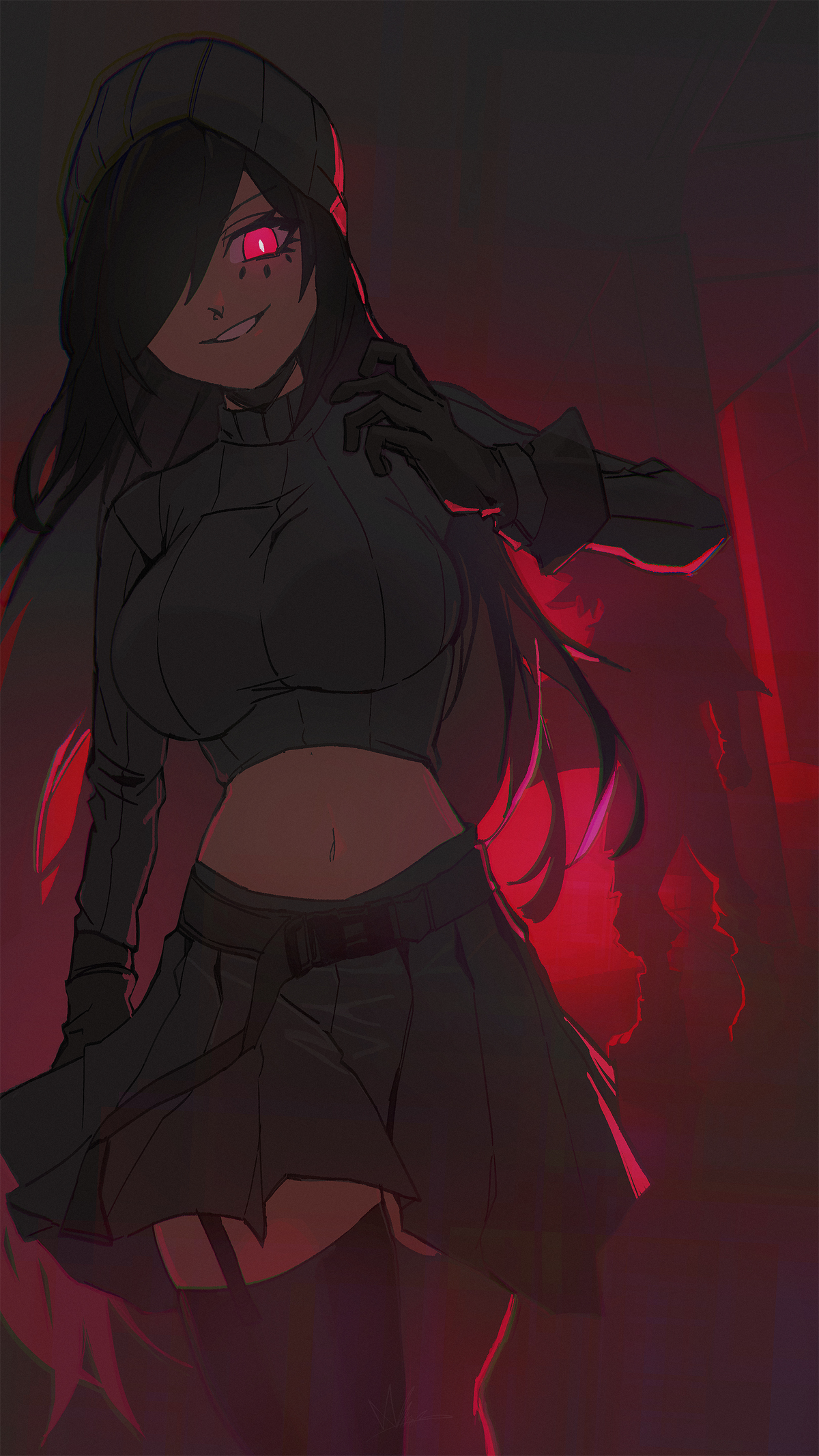 Annie Reign - The Neon Pink Reaper Thief! |Almog Inspired Oc|