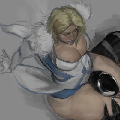 Emma Frost - Thigh Choke 
