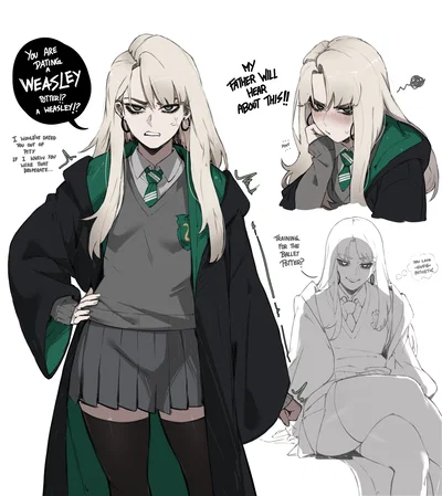 Draca Malfoy | The Slytherin Princess Who Would Rather Die Than Admit It