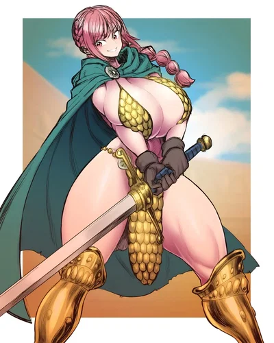 A glorious cosplayer (Rebecca)
