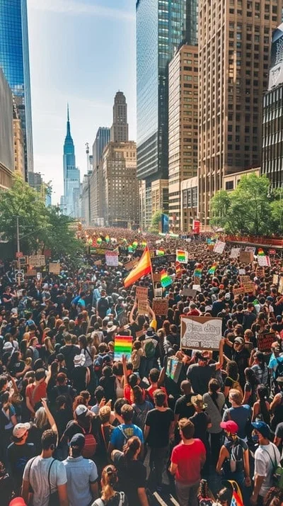 Pride parade! (Pride month shi yaknow.. Anyways happy pride month guys.)