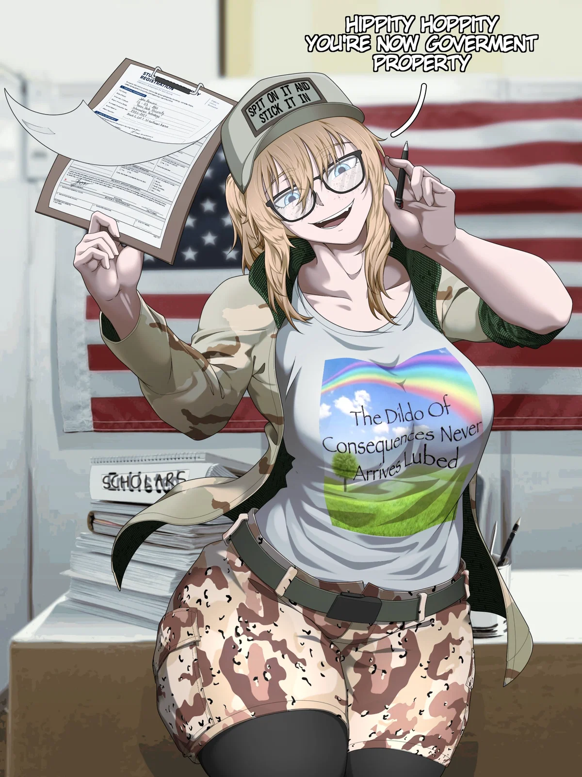 Marcy Williams - Hippity hoppity now government property 