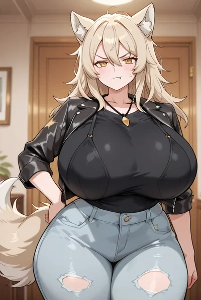 Rawria - Tomboy Wolf-girl Under Full Moon's Lust