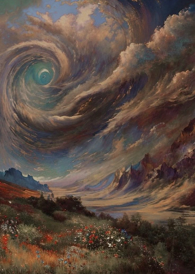 Earth, but it’s been 10,000 years after a supervillain killed all the humans and now you just woke up. Good luck. You can have powers if you want.