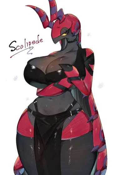 Scolipede Biker Girlfriend