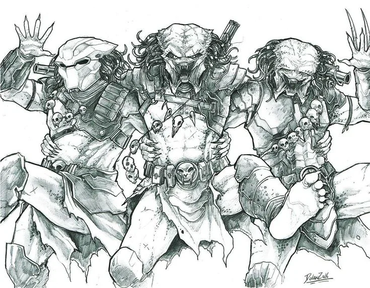 They   the prey 