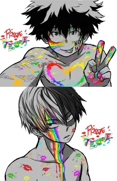 Shoto X Deku X user