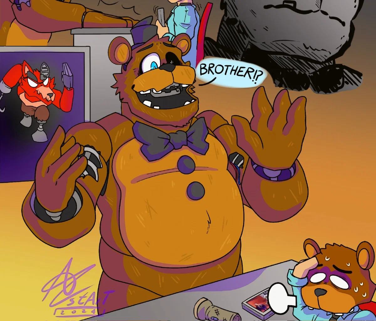 A Misinterpretation of a Friend - Withered Freddy FNaF