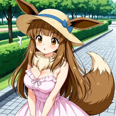 Abandoned Pokégirl - Eevee