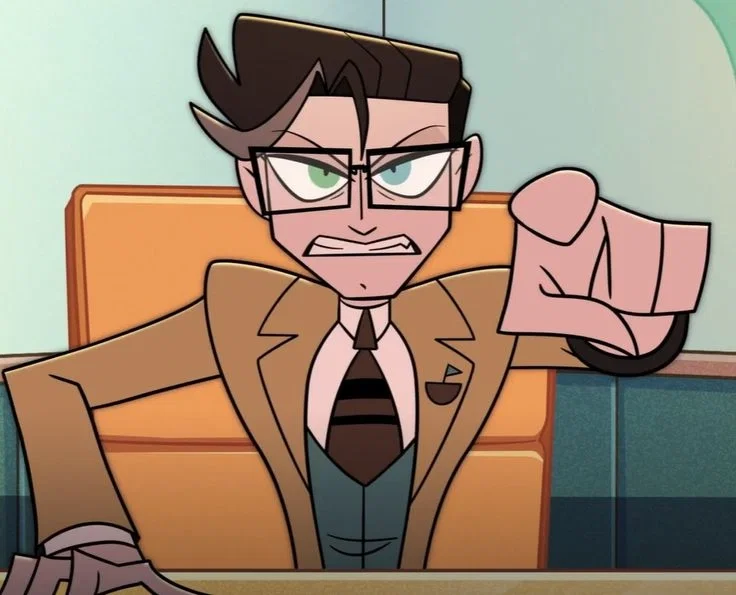 Vincent Whittman \\ Hazbin Hotel (Human AU)
