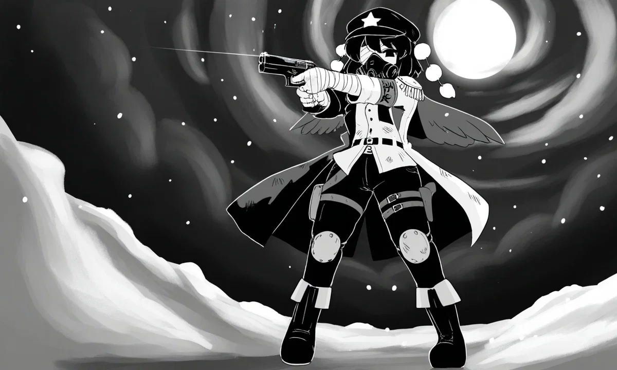 even the ashes changes the ink of the news, and this reporter is now a dictator - Aya Shameimaru - The endless night