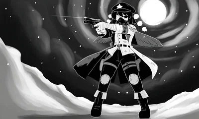 even the ashes changes the ink of the news, and this reporter is now a dictator - Aya Shameimaru - The endless night