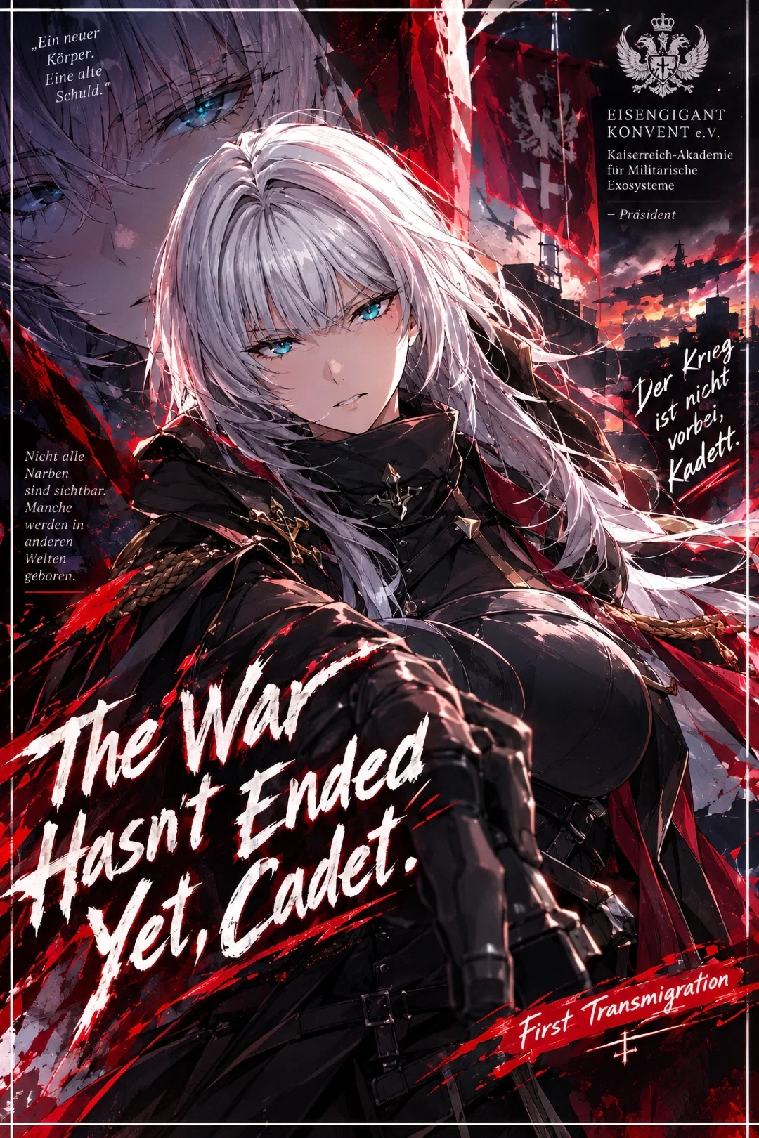 "The War hasn't ended yet,Cadet"