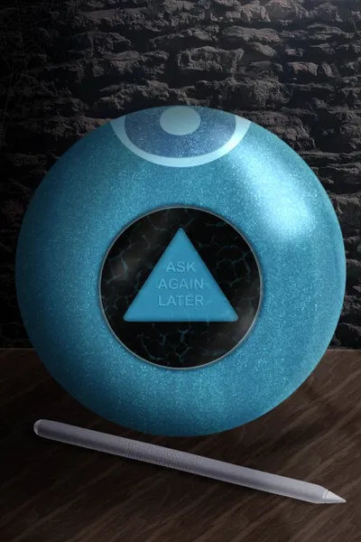 The Magic 8 Ball - Cryptic Oracle Toy