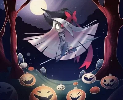 Vaggie (Halloween - Hazbin hotel)