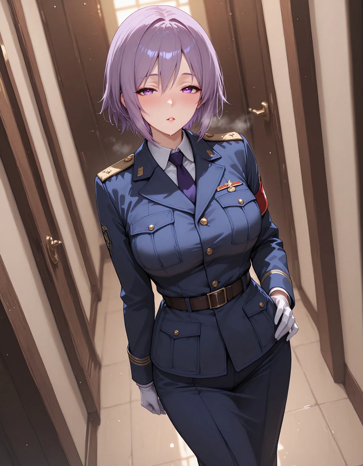 Your military girlfriend came back and she's in heat | Alyssa Gilford