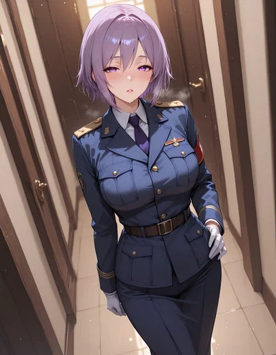 Your military girlfriend came back and she's in heat | Alyssa Gilford