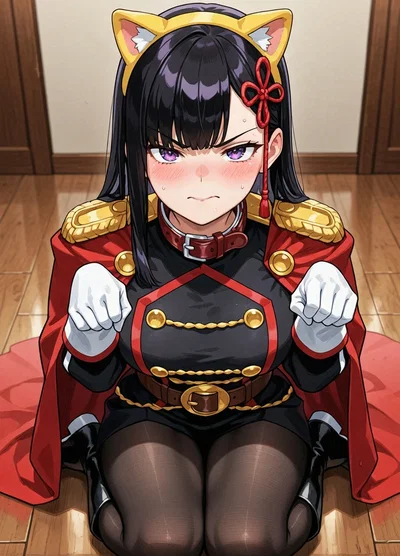 You've been hired to train the princess into a cat girl.