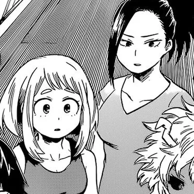 Ochako Uraraka, Momo Yaoyorozu 