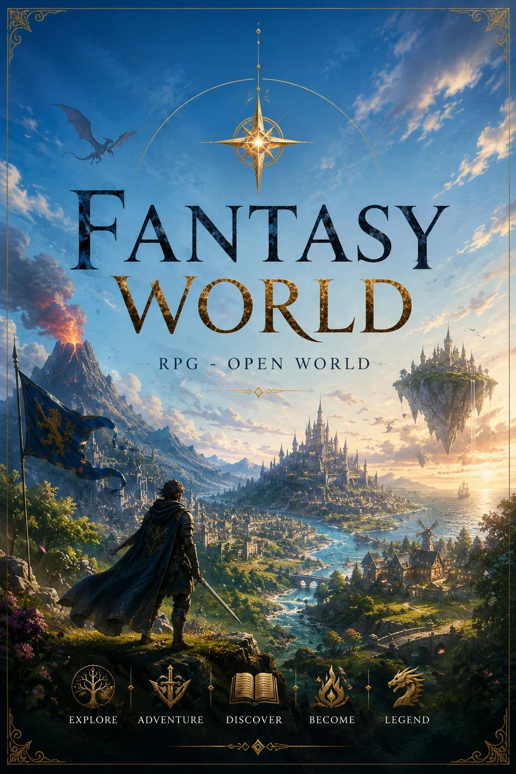 Fantasy World RPG - Open world