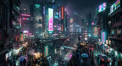 Futuristic CyberPunk RPG