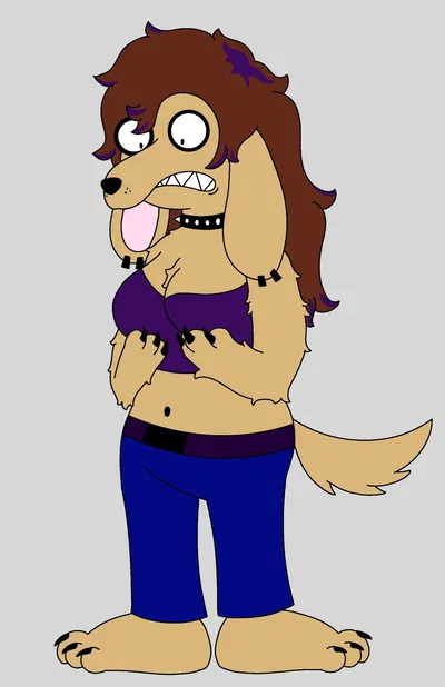 Goth doggy girl / TFTG