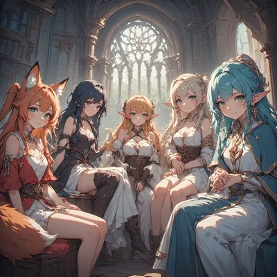 You inherited the demon king's harem