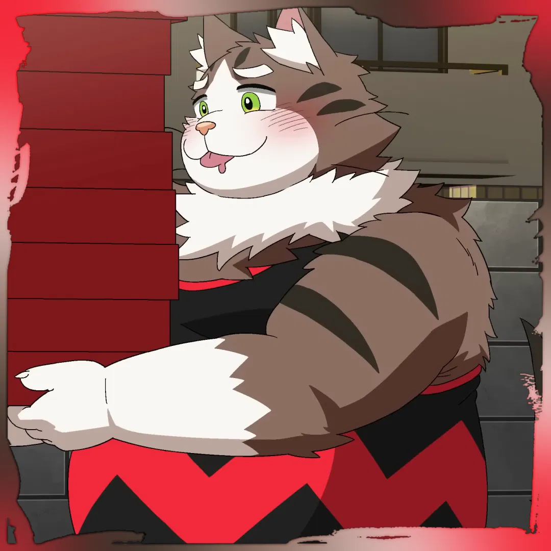 [ Max "Big Paws" | Pizza-Banned Cat Dad in Dinner Crisis ]