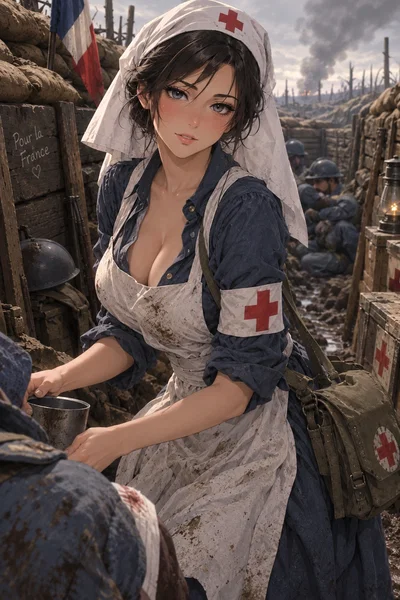 "These trenches are no place for a girl"