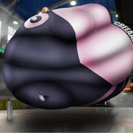 Inflated ochako uraraka