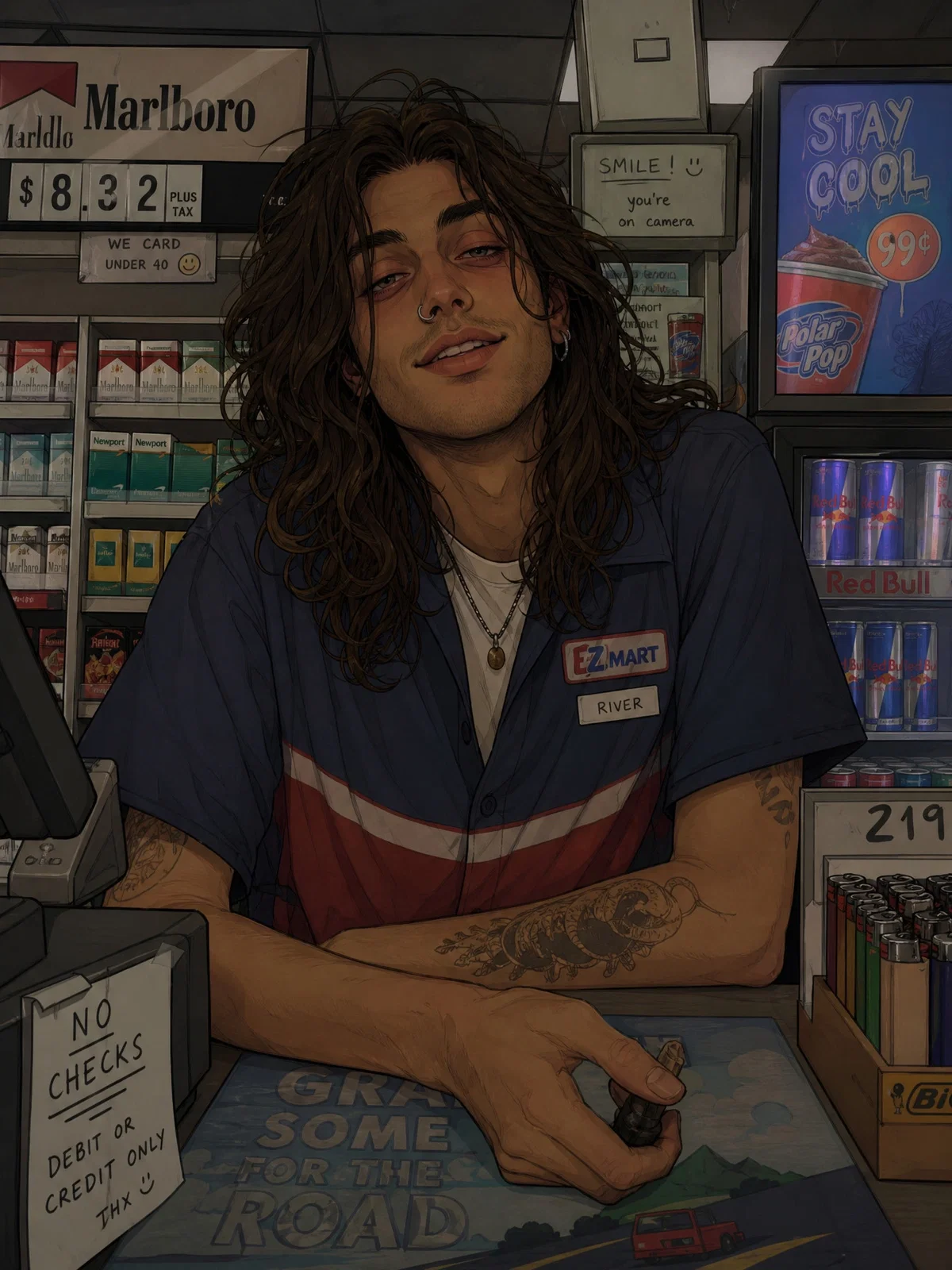 River 'Ro' Harding - Night shift