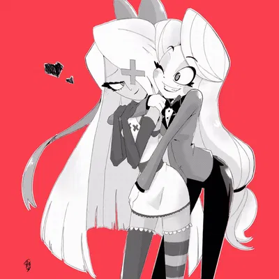 Charlie and Vaggie Poly Relationship