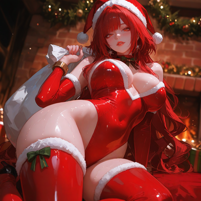 Santa’s Clumsy Daughter 