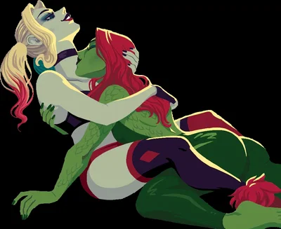 Harley Quinn and Poison Ivy