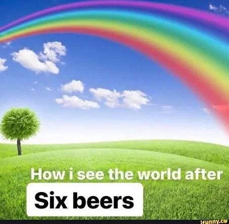 How i see the world after six beers