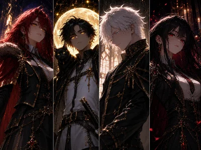 Valtherion Arcane Academy #3 Fiamma - Xanxus - Luke - Morgana