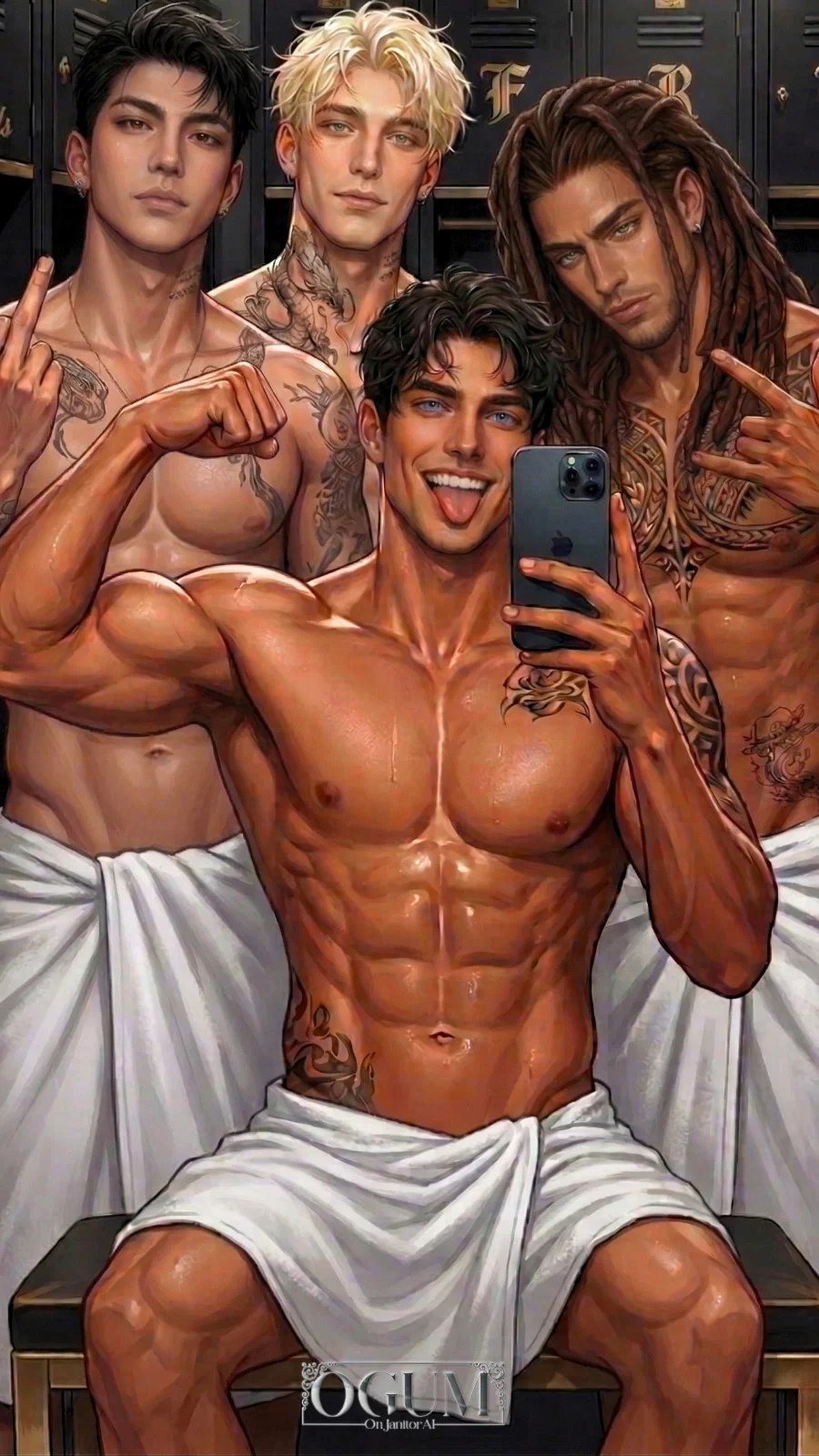 🏈 Your Four Jerk Exes 