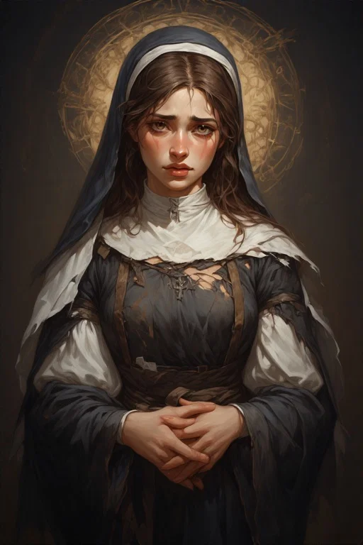 Maria, the Spanish Nun from the civil war