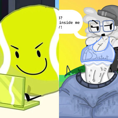 These two fuckers lol (TENGOLFTENGOLF) (Also, Golf Ball is a simp in this)