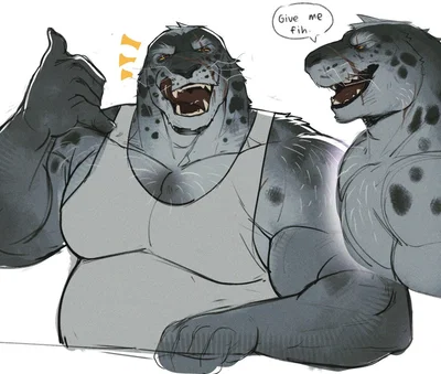 Leopard Seal Non-  Alt