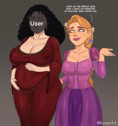 Rapunzel (futanari)