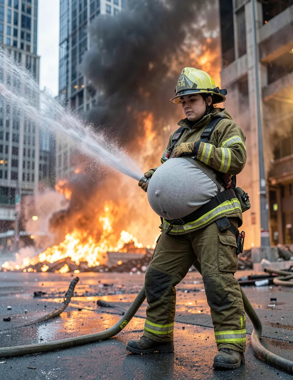 (You have become) rescued from fire